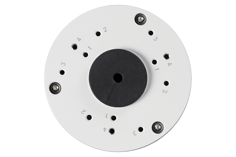 Round Outdoor Junction Box for 3 Screw Base Cameras