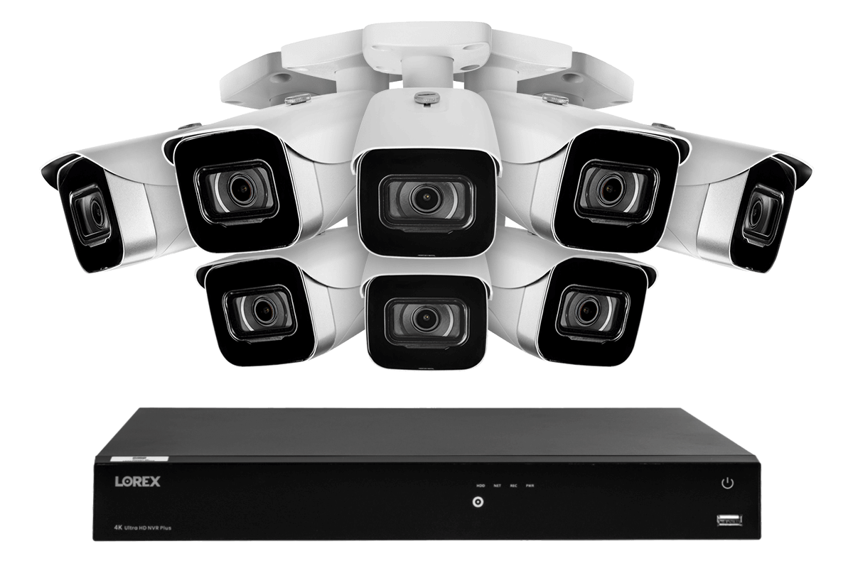 16-Channel Fusion NVR System with 4K (8MP) IP Cameras