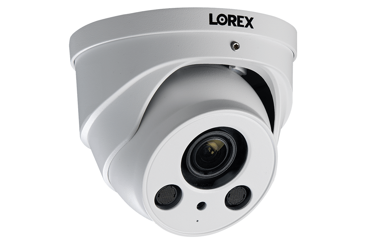 32 Channel IP Security Camera System with 12 4K Ultra HD Smart IP Bullet and 4 4K Motorized Varifocal Audio Dome Security Cameras.