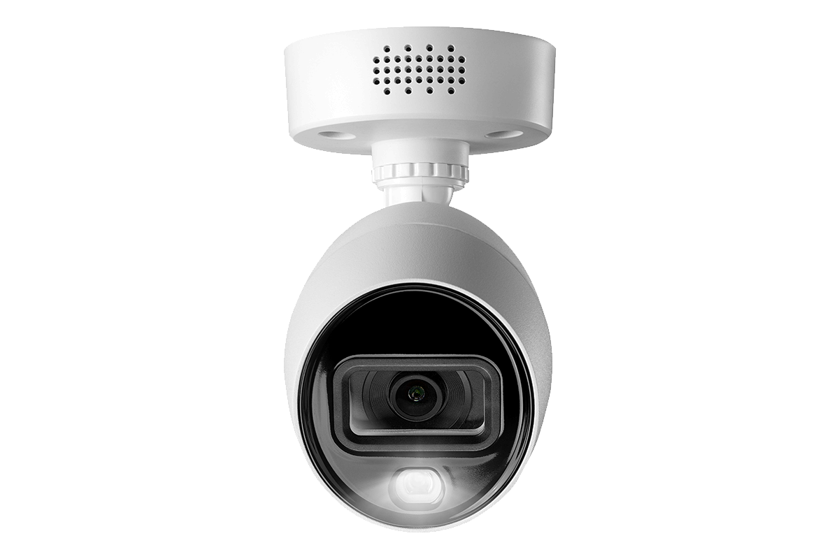 4K Indoor/Outdoor Camera 2-pack with Active Deterrence