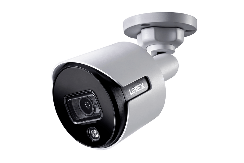 4K Ultra HD 8-Channel Security System with 8 5MP Active Deterrence Cameras, Advanced Motion Detection and Smart Home Voice Control