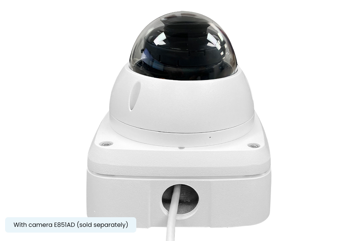 Outdoor Square Junction Box for Turret and Dome Camera