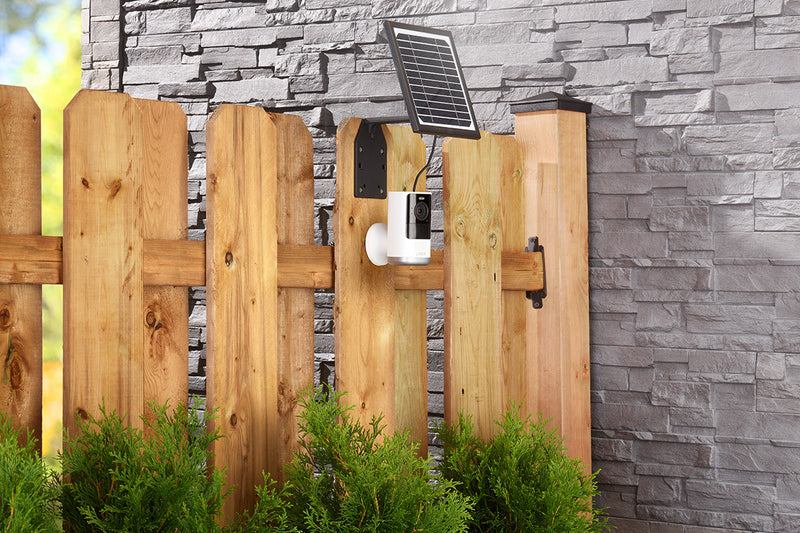2K Wire-Free, Battery-operated Security System + Solar Panel