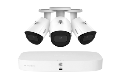 Lorex Fusion Series NVR with Three IP Bullet Cameras - 4K 16-Channel 2TB Wired System - Amazon