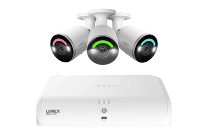 Lorex Fusion Series 4K 16 Channel (8 Wired + 8 Fusion Wi-Fi) 2TB Wired System with H12 Wired 4K IP Bullet Cameras (Amzon)