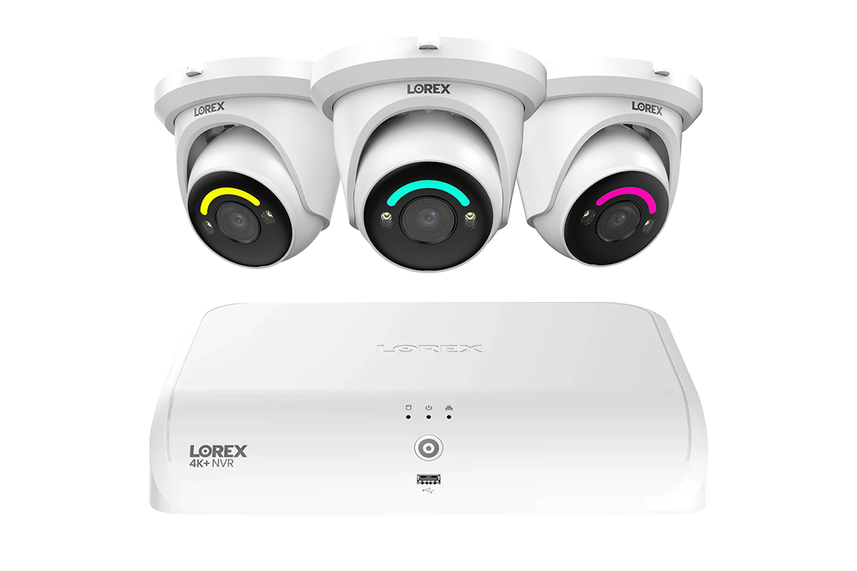 Lorex Fusion Series 4K 16 Channel (8 Wired + 8 Fusion Wi-Fi) 2TB Wired System with H12 Wired 4K IP Dome Cameras (Amazon)