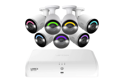 Lorex Fusion Series 4K 16 Channel (8 Wired + 8 Fusion Wi-Fi) 2TB Wired System with H12 Wired 4K IP Bullet Cameras (Amzon)