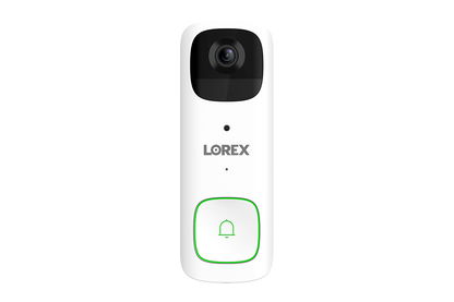 Lorex 2K Wi-Fi Video Doorbell (Battery-Operated, 32GB)