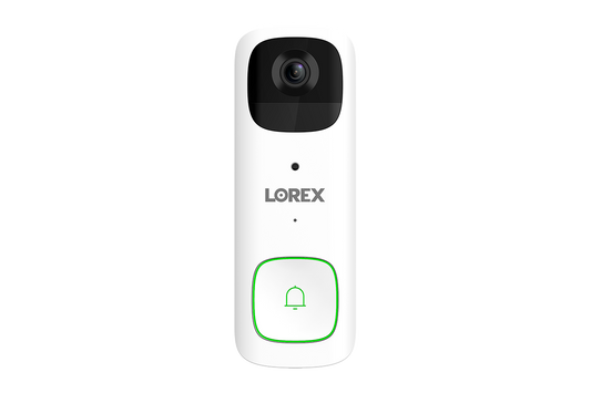 Lorex 2K Wi-Fi Video Doorbell (Battery-Operated, 32GB)