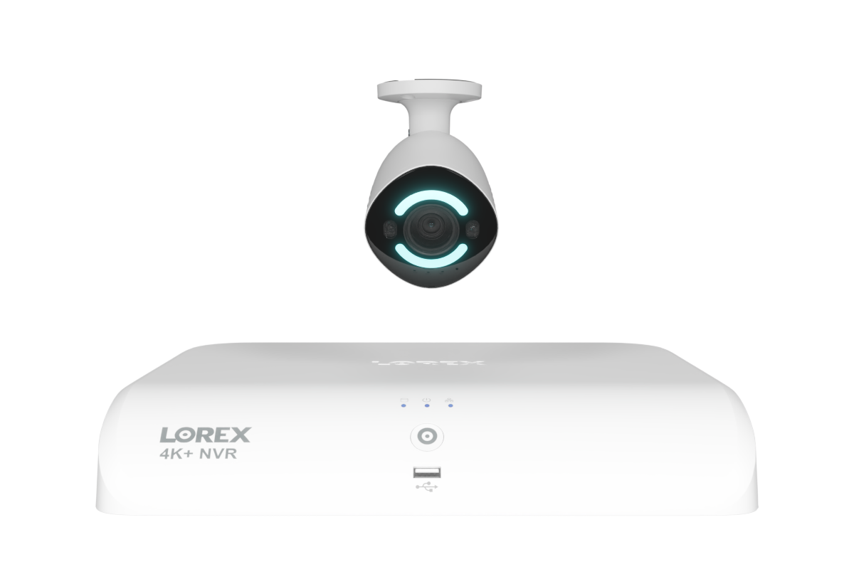 4K+ (12MP) IP Security Cameras with 16-Channel (8 Wired, 8 Wi-Fi) Fusion Recorder