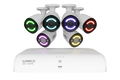 4K+ (12MP) IP Security Cameras with 16-Channel (8 Wired, 8 Wi-Fi) Fusion Recorder