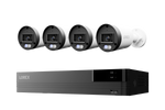 Lorex Connect U Series 4K 8-Channel Wired NVR System with U3 2K+ PoE Bullet Cameras - 2TB