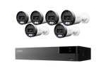 Lorex Connect U Series 4K 8-Channel Wired NVR System with U3 2K+ PoE Bullet Cameras - 2TB