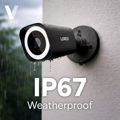 Lorex Connect (New App) | V-Series | 8Ch 4K NVR System | 3 IP PoE Cameras