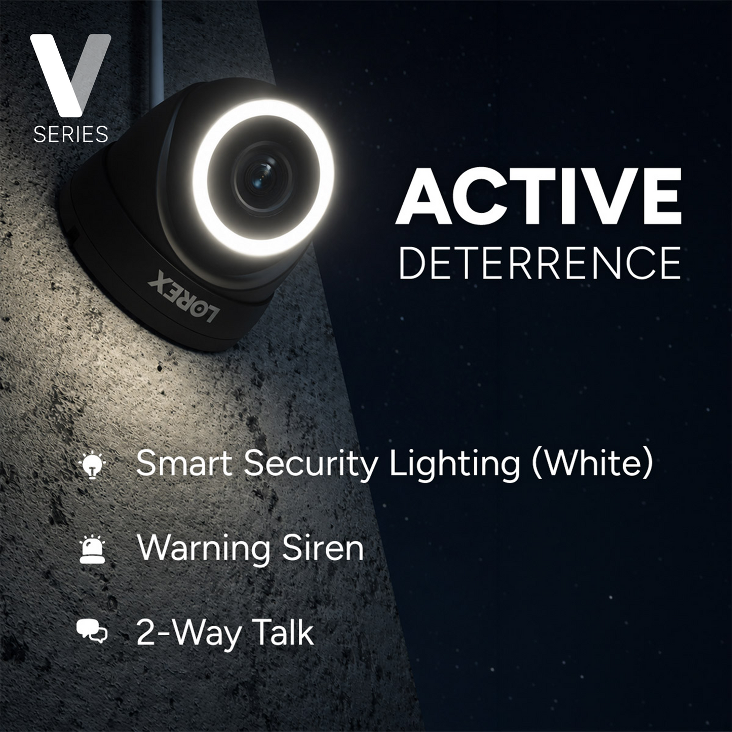 Lorex Connect (New App) | V-Series | 8Ch 4K NVR System | 3 IP PoE Cameras