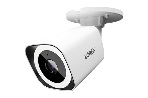 Lorex Connect V3 4K Wired PoE Bullet Camera with Smart Security Lighti