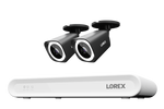 Lorex Connect V Series 4K 8-Channel Wired NVR System with V3 4K PoE Bullet Cameras - 1TB