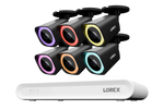 Lorex Connect V Series 4K 8-Channel Wired NVR System with V5 4K PoE Bullet Cameras - 1TB