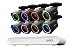 Lorex Connect V Series 4K 8-Channel Wired NVR System with V5 4K PoE Bullet Cameras - 1TB