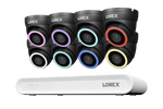 Lorex Connect V Series 4K 8-Channel Wired NVR System with V5 4K PoE Turret Cameras - 1TB