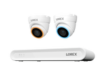 Lorex Connect V Series 4K 8-Channel Wired NVR System with V5 4K PoE Turret Cameras - 1TB