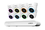 Lorex Connect V Series 4K 8-Channel Wired NVR System with V5 4K PoE Turret Cameras - 1TB