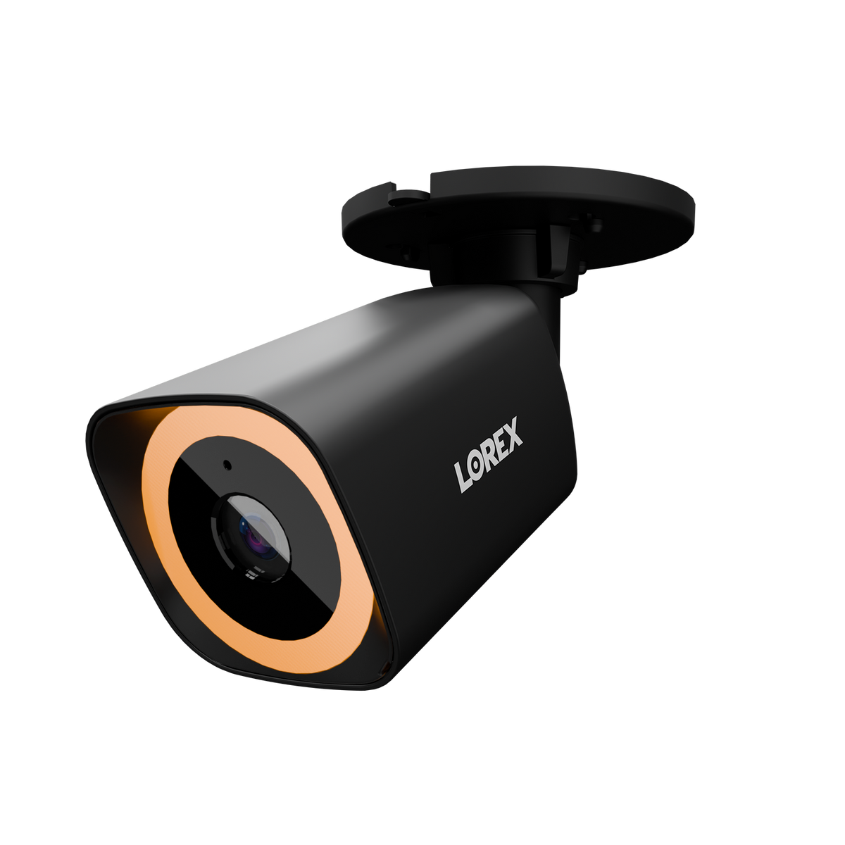 Lorex Connect V7 4K PoE Bullet Camera with Color Night IQ+ - White/Black