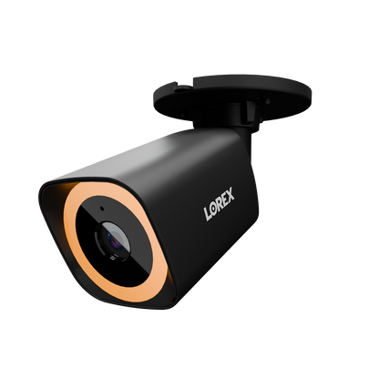 Lorex Connect V7 4K PoE Bullet Camera with Color Night IQ+ - White/Black