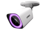 Lorex Connect V7 4K PoE Bullet Camera with Color Night IQ+ - White/Black