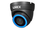 Lorex Connect V7 4K PoE Turret Camera with Color Night IQ+ - White/Black
