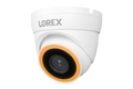 Lorex Connect V7 4K PoE Turret Camera with Color Night IQ+ - White/Black