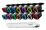 Lorex Connect V Series 4K 16-Channel Wired NVR System with V7 4K PoE Bullet Cameras - 2TB