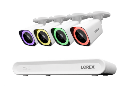 Lorex Connect V Series 4K 16-Channel Wired NVR System with V7 4K PoE Bullet Cameras - 2TB