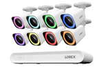 Lorex Connect V Series 4K 16-Channel Wired NVR System with V7 4K PoE Bullet Cameras - 2TB