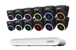 Lorex Connect V Series 4K 16-Channel Wired NVR System with V7 4K PoE Turret Cameras - 2TB
