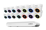 Lorex Connect V Series 4K 16-Channel Wired NVR System with V7 4K PoE Turret Cameras - 2TB