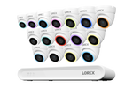 Lorex Connect V Series 4K 16-Channel Wired NVR System with V7 4K PoE Turret Cameras - 2TB