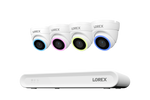 Lorex Connect V Series 4K 16-Channel Wired NVR System with V7 4K PoE Turret Cameras - 2TB