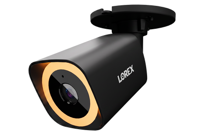 Lorex Connect V7 4K PoE Bullet Camera with Color Night IQ+ - White/Black