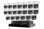 Lorex Connect X Series 4K 32-Channel Wired NVR System with X3 Dual-Lens Turret Camera - 8TB