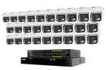 Lorex Connect X Series 4K 32-Channel Wired NVR System with X3 Dual-Lens Turret Camera - 8TB