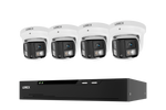 Lorex Connect X Series 4K 8-Channel Wired NVR System with X3 Dual-Lens Turret Camera - 2TB