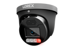 Lorex Connect X5 4K PoE Turret Camera with AI Color Night Vision - White/Black