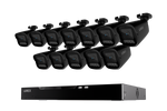 Lorex Connect X Series 4K 16-Channel Wired NVR System with X3 Bullet Security Cameras - 4TB