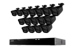Lorex Connect X Series 4K 16-Channel Wired NVR System with X3 Bullet Security Cameras - 4TB