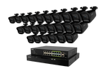Lorex Connect X Series 4K 32-Channel Wired NVR System with X3 Bullet Security Cameras - 8TB