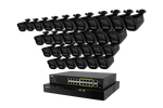 Lorex Connect X Series 4K 32-Channel Wired NVR System with X3 Bullet Security Cameras - 8TB