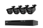 Lorex Connect X Series 4K 8-Channel Wired NVR System with X3 Bullet Security Cameras - 2TB