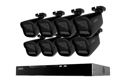 Lorex Connect X Series 4K 16-Channel Wired NVR System with X3 Bullet Security Cameras - 4TB