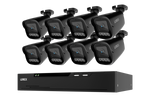 Lorex Connect X Series 4K 8-Channel Wired NVR System with X3 Bullet Security Cameras - 2TB